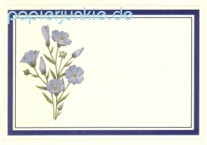 Selbstklebendes Etikett Flachs (Rossi 1931)
