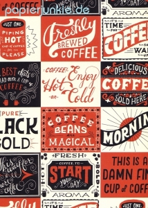 Geschenkpapier Coffee