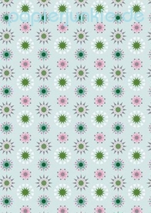 Geschenkpapier Sterne, hellblau