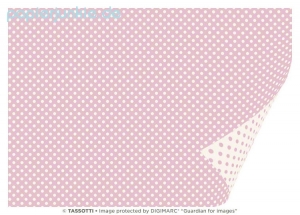 Geschenkpapier Punkte, Pois rosa (Grafiche Tassotti / R*)