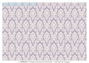 Geschenkpapier Brokat, Broccato viola (R*)