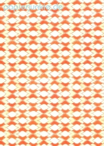 Geschenkpapier Gocce arancio (Fioratavarese, Grafiche Tassotti)