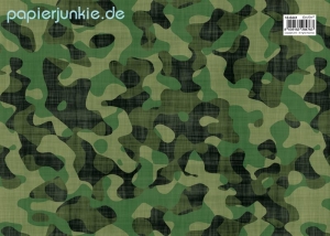 Geschenkpapier Camouflage