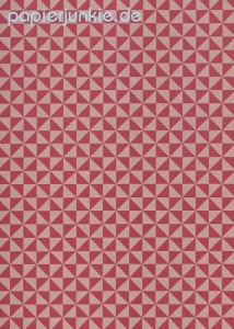 Geschenkpapier Triangle Magenta