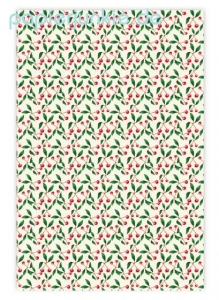Geschenkpapier Kirschen (3 Farben)