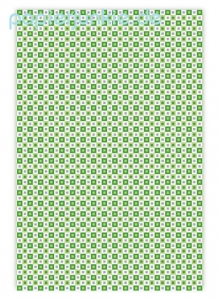 Geschenkpapier Karos, grün/lila