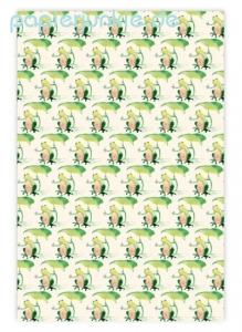 Geschenkpapier Frosch