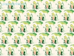 Geschenkpapier Frosch