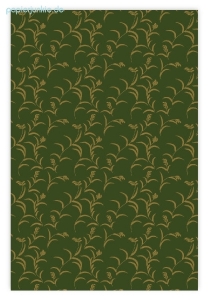 Geschenkpapier Schilf, grün