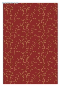 Geschenkpapier Schilf, rot