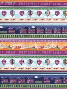 Geschenkpapier Life is a journey