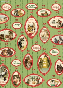 Geschenkpapier Christmas Cats