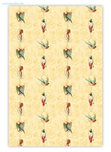 Geschenkpapier Birds on a String (3 Farben)