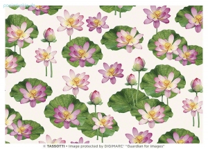 Geschenkpapier Lotusblume, Fiore di Loto (Grafiche Tassotti)