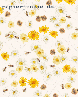 Geschenkpapier Bienen, Api