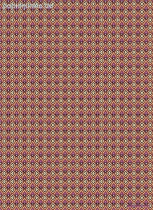Geschenkpapier Batik-Rauten, lila/braun (A*)