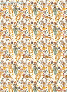 Geschenkpapier Zirkus & Varieté