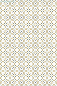 Geschenkpapier Kachel-Mosaik, blau/braun