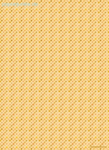 Geschenkpapier Mosaik-Raute, gelb (A*)