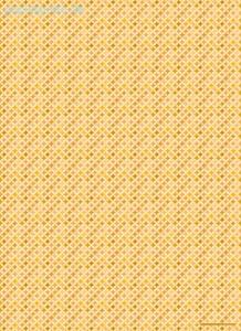 Geschenkpapier Mosaik-Raute, gelb (A*)
