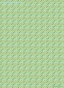 Geschenkpapier Mosaik-Raute, grün (A*)