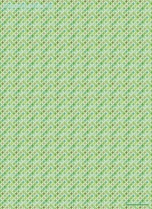 Geschenkpapier Mosaik-Raute, grün (A*)