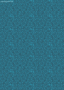 Geschenkpapier Kiesel, blaugrau