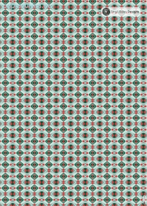 Geschenkpapier Indio-Geometrisches-Muster (4 Bogen)