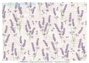 Geschenkpapier Fantasia di lavanda (Grafiche Tassotti)