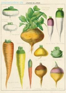 Geschenkpapier Legumes du Jardin