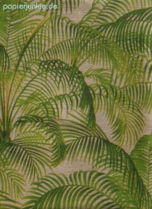 Geschenkpapier Under the Palms, Palmen auf Gold