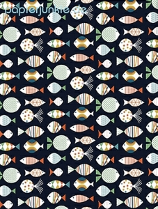 Geschenkpapier Fish, Fische