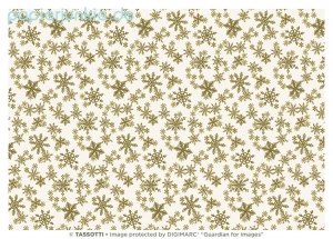 Geschenkpapier Cristalli di neve, Weihnachtskristalle (R*)