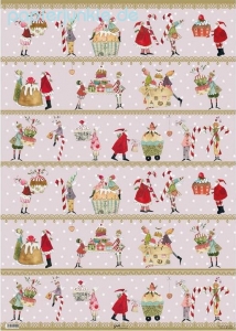 Geschenkpapier Weihnachtsleckerei