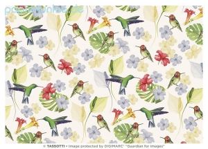Geschenkpapier Kolibri, Colibrì (Grafiche Tassotti)