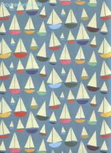 Geschenkpapier Sailboats, Segelboote