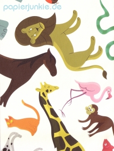 Geschenkpapier Tiere (R*)