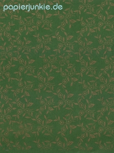 Geschenkpapier Blümchen, grün (A*)