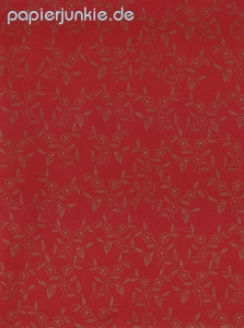 Geschenkpapier Blümchen, rot (A*)