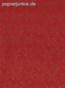 Geschenkpapier Blümchen, rot (R*)