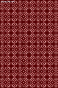 Geschenkpapier Landhaus, rot