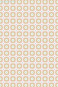 Geschenkpapier Kachel-Mosaik, rosa/braun