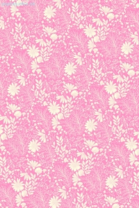 Geschenkpapier Blumenfeld, rosa (A*)