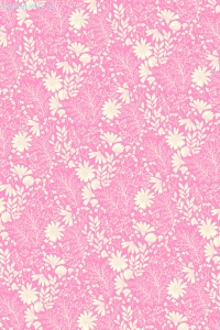 Geschenkpapier Blumenfeld, rosa (A*)