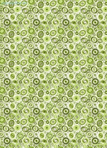 Geschenkpapier Ellipso verde