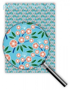 Geschenkpapier Touch of Neon, Hanami