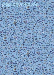 Geschenkpapier Kleine Fische