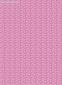 Geschenkpapier Blümchen auf Pink