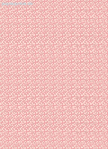Geschenkpapier Blümchen auf Rosa