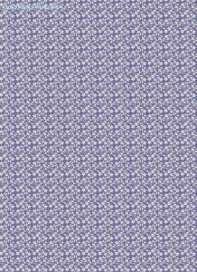 Geschenkpapier Blümchen auf Lavendel